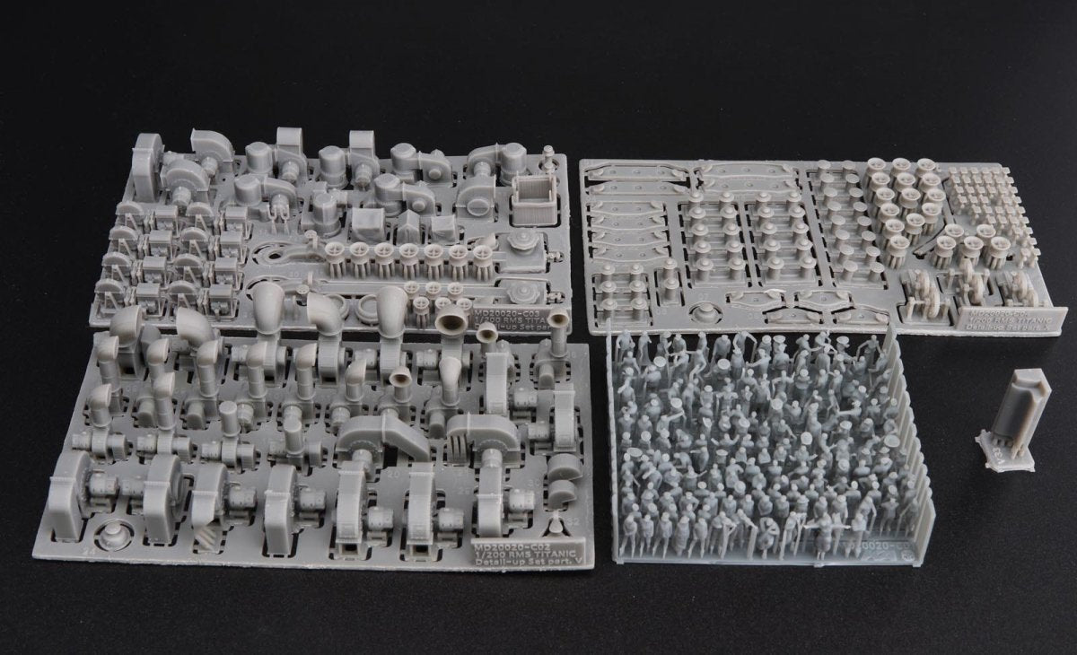MK1 Design MD-20020 RMS TITANIC DX PACK for Trumpeter 1/200 – immagine 26
