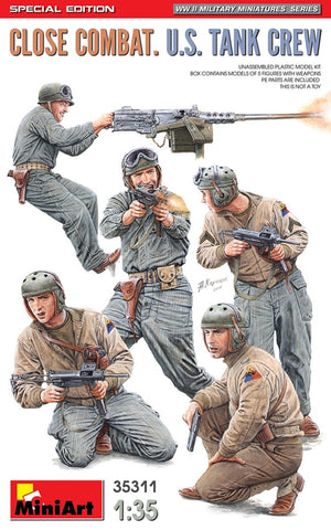 MiniArt 35311 Combat rapproché, équipage de char américain, échelle 1/35
