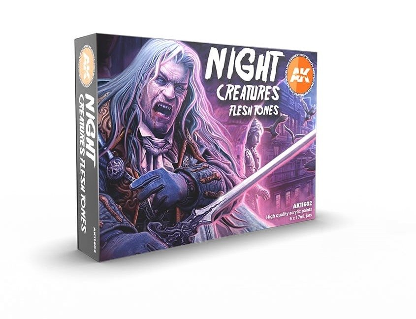 AK Interactive AK11602 3G NIGHT CREATURES FLESH TONE