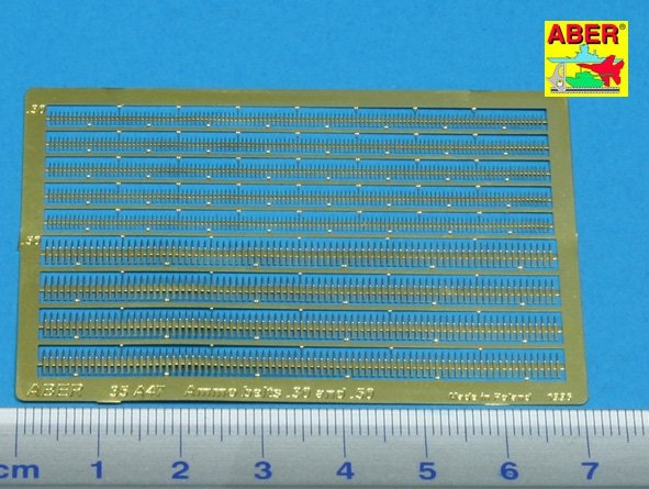 Ceintures de munitions Aber 35A047 .30 et .50 pouces (1/35)  – image 2