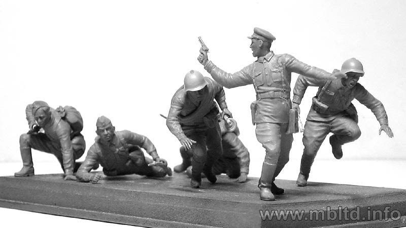 Master Box 3563 Counterattack Soviet infantry, summer 1941 1/35 – image 4