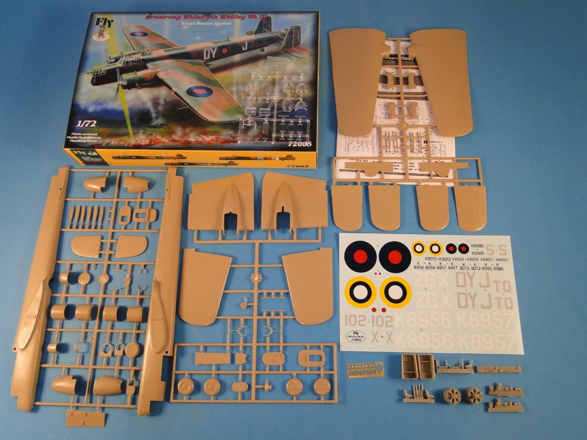 Fly 72005 Armstrong Whitworth Whitley Mk.III 1/72 – immagine 2