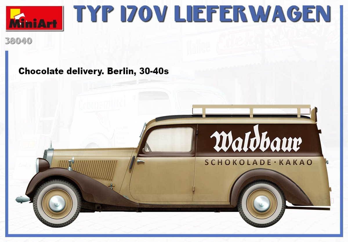 MiniArt 38040 TYP 170V LIEFERWAGEN 1/35 – zdjęcie 4