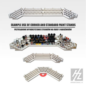 Hobby Zone HZ-s1nb 36mm Narożny Stojak na farby modelarskie – immagine 3