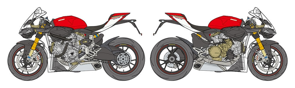 Tamiya 14132 Ducati 1199 Panigale S Tricolore 1/12 – immagine 11