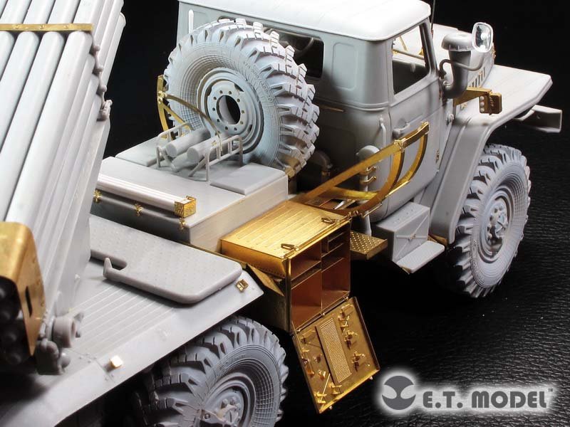 E.T. Model E35-191 Russian BM-21 Grad Multiple Rocket Launcher (For TRUMPETER 01013) 1/35 – Bild 6