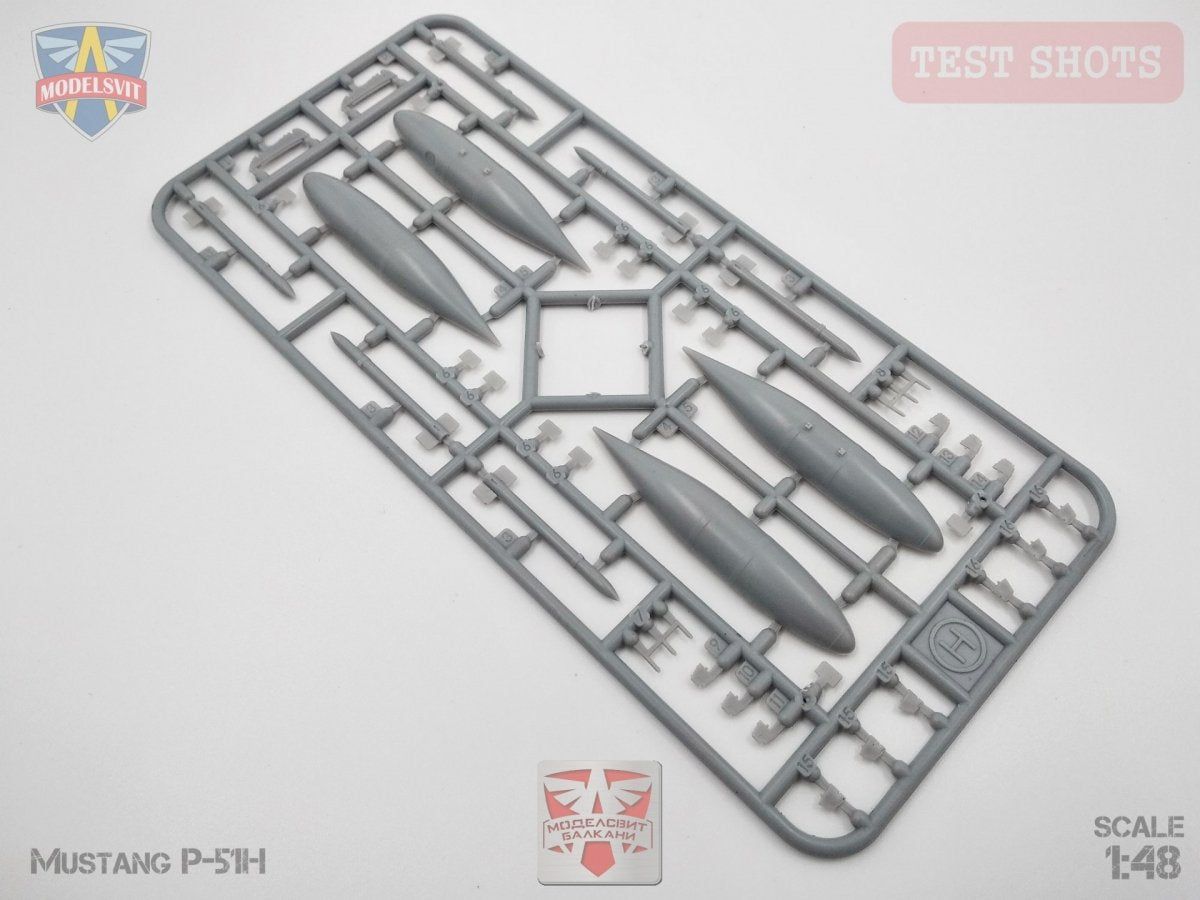 Modelsvit 4821 P-51H Mustang (USAF edition) 1/48 – Bild 4