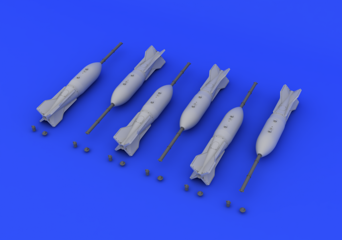 Eduard 672058 M117 bombs late 1/72 – immagine 2