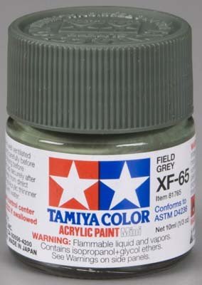 Tamiya XF65 Field Grey (81765) Acrylic paint 10ml – Bild 2