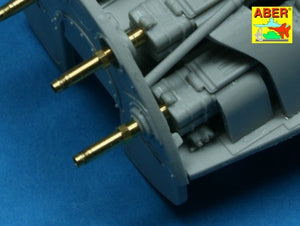 Aber A32010 Set of 2 barrels for German aircraft 30mm machine cannons MK 108 with blast tube 1/32 – immagine 4