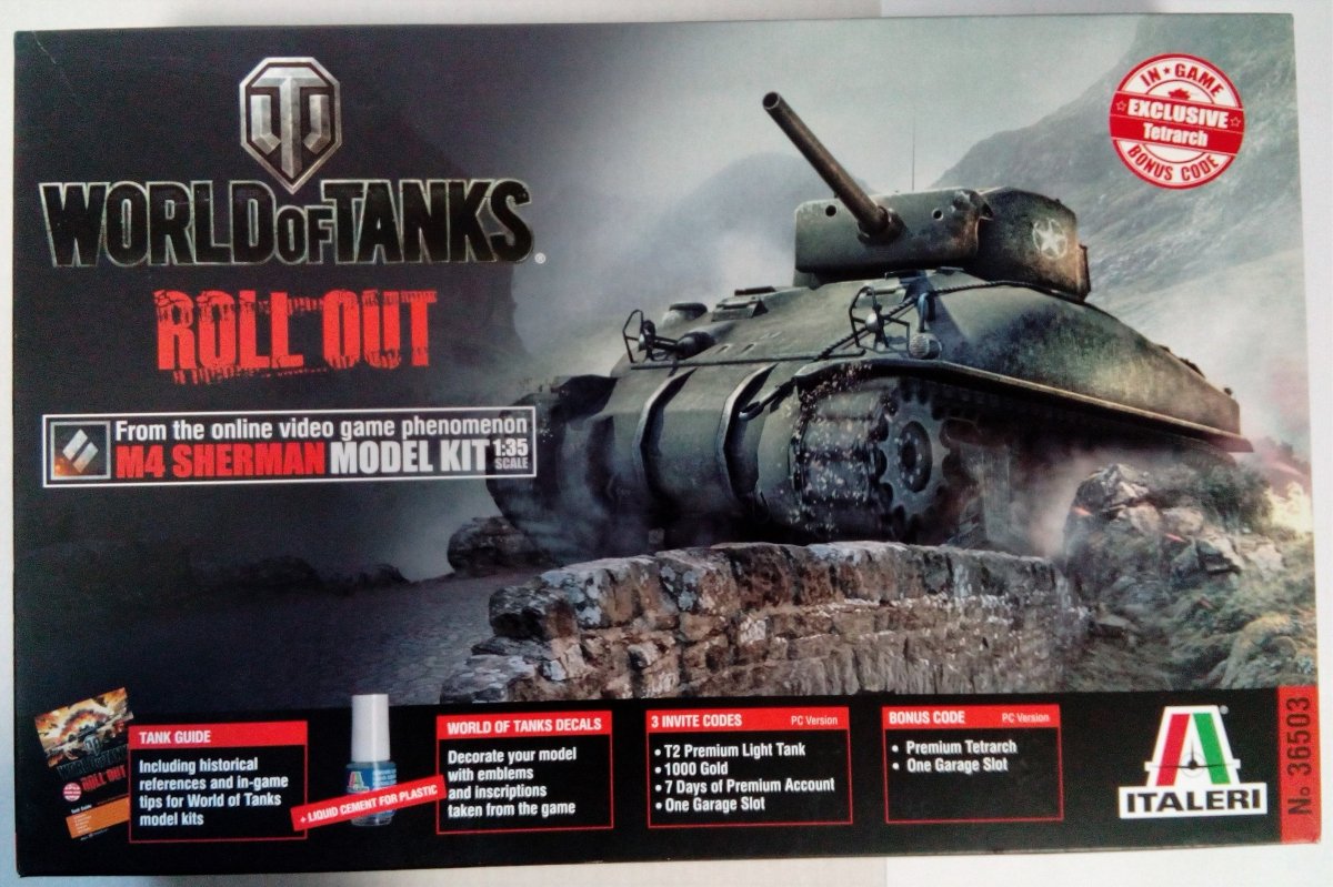 Italeri 36503 World of Tanks-M4 Sherman – Bild 2