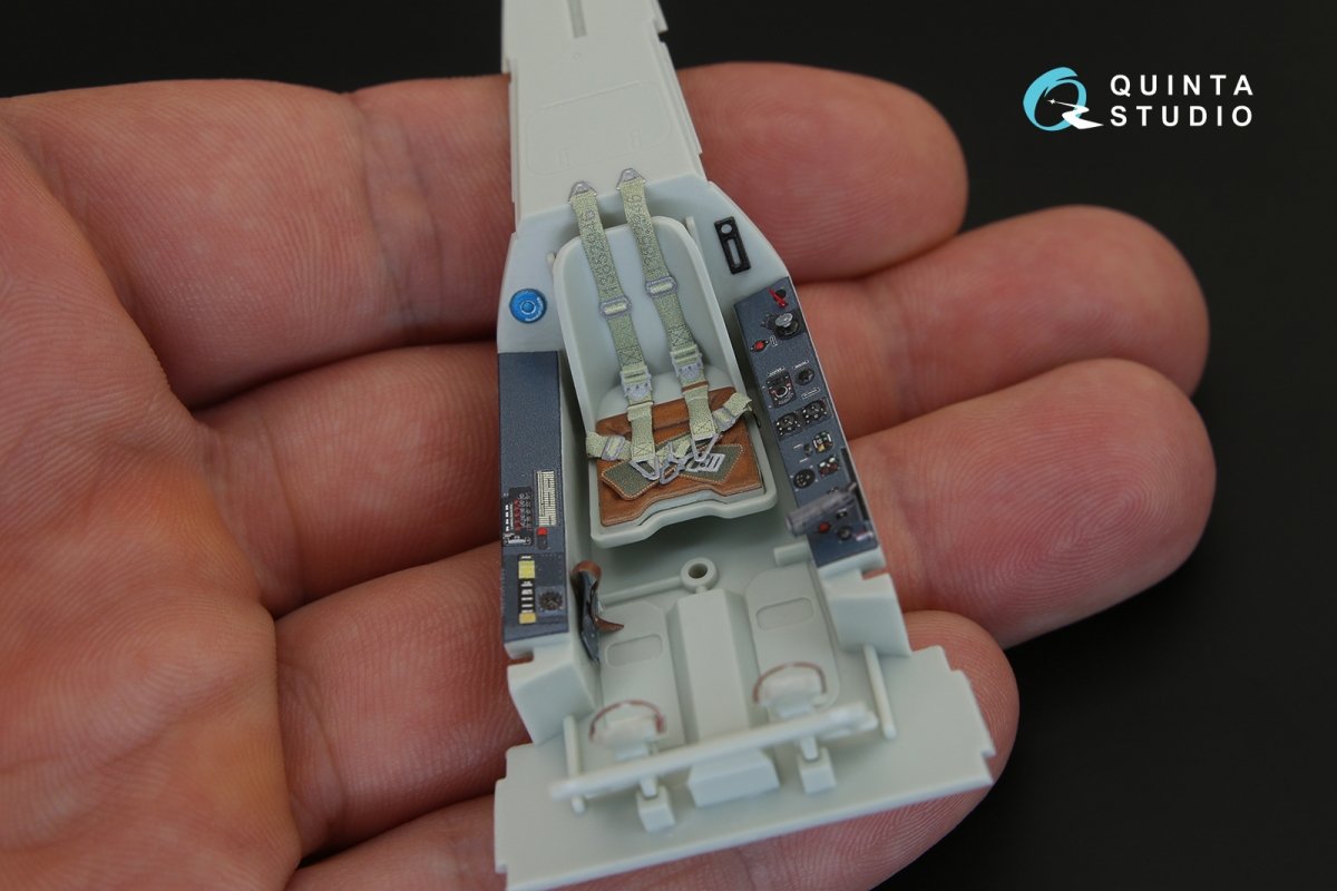 Quinta Studio QD32062 Fw 190F-8 3D-Printed &amp;amp; coloured Interior on decal paper (for Revell kit) 1/32 – zdjęcie 5