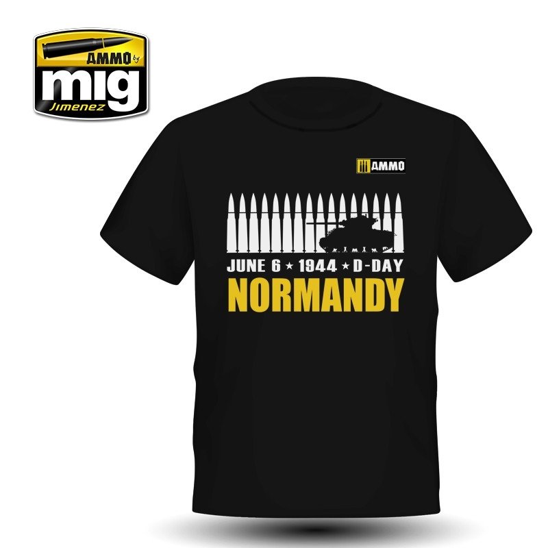 T-shirt AMMO of Mig Jimenez 8030L NORMANDY (taille L)