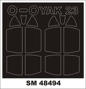 Montex SM48494 Yak-23Dc A&amp;amp;A MODELS 1/48