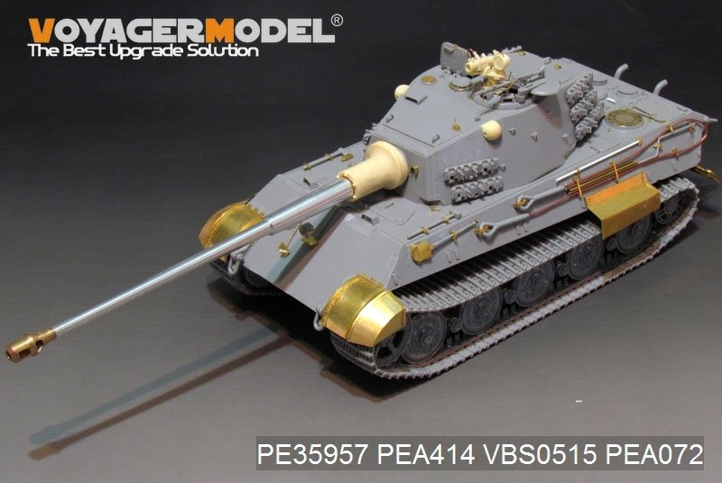Voyager Model PE35957 WWII German King Tiger (Hensehel Turret) For HOBBYBOSS 84533 1/35 – zdjęcie 4
