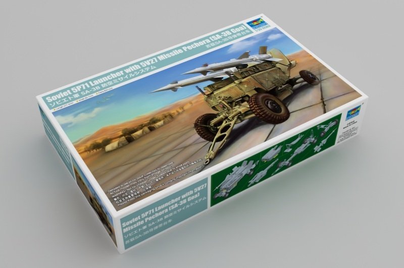 Trumpeter 02354 Soviet 5P71 Launcher with 5V27 Missile Pechora (SA-3B Goa) 1/35 – immagine 2
