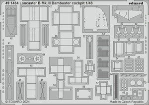 Maquette Eduard 491434 Lancaster B Mk. III Dambuster (HONG KONG MODELS) à l&amp;#39;échelle 1/48 – image 2