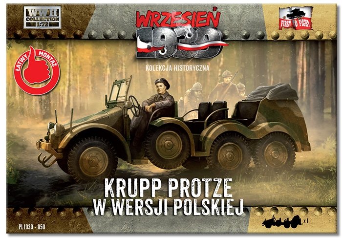 First to Fight PL050 Krupp Plotze w wersji polskiej 1/72 – Bild 2