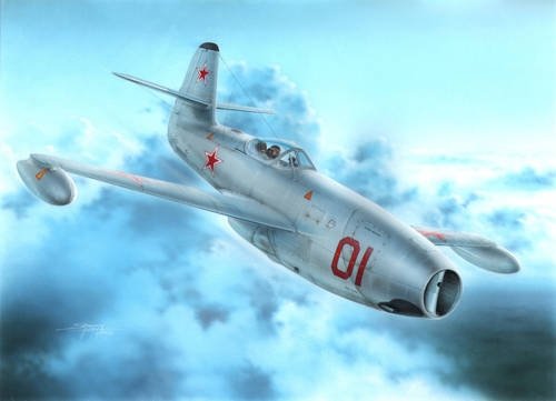 Special Hobby 72248 Yakovlev Yak-23 Red & White Stars 1/72