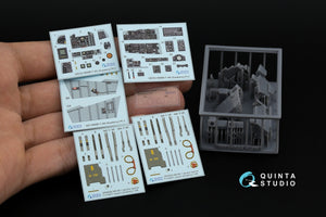 Quinta Studio QD+48486 F-4N Phantom II 3D-Printed &amp;amp; coloured Interior on decal paper (Academy) (with 3D-printed resin parts) 1/48 – Bild 2