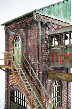 RT-Diorama 35305 Diorama-Base: Gun Factory &amp;quot;Barrikaden&amp;quot; 1/35 – immagine 4