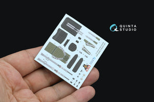 Quinta Studio QR+32038 K-36DM Series2 (early) ejection seat (for MiG-29, MiG-31, Su-27, Su-33 aircraft until 2007) (All kits) 1/32 – zdjęcie 4