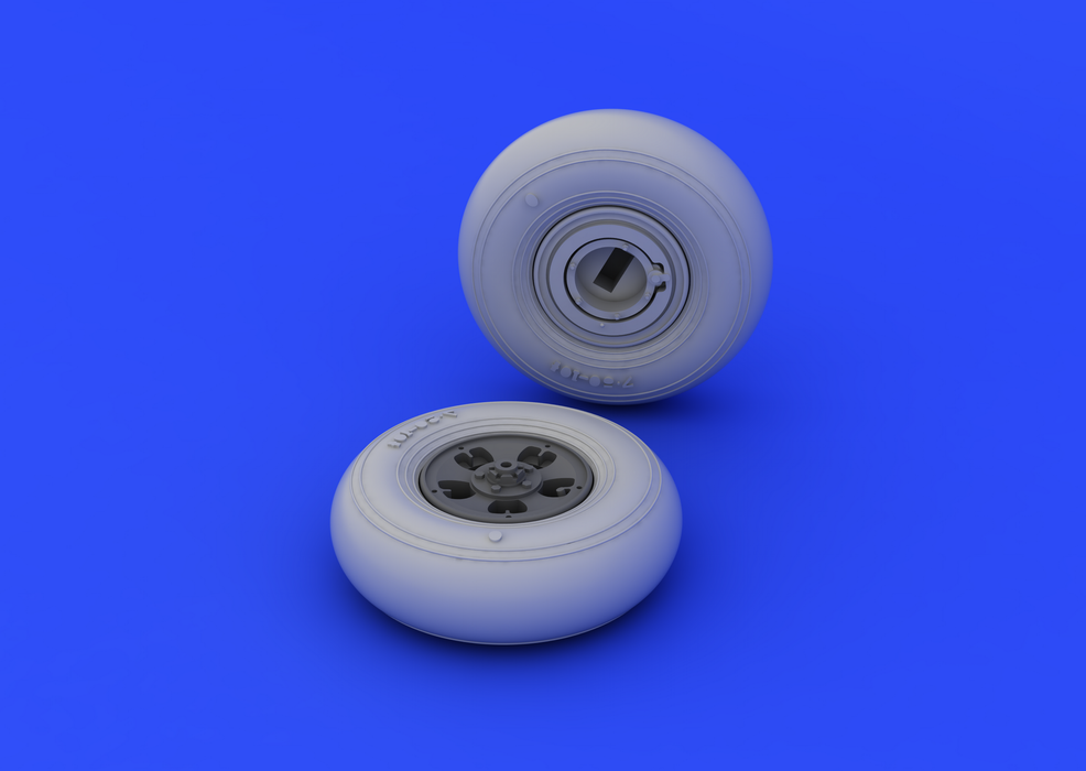 Eduard 648178 Spitfire Mk. V wheels 1/48 (AIRFIX) – immagine 3