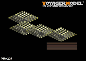 Voyager Model PEA325 WWI French Renault FT-17 Track Links (For MENG TS-008) 1/35 – immagine 2