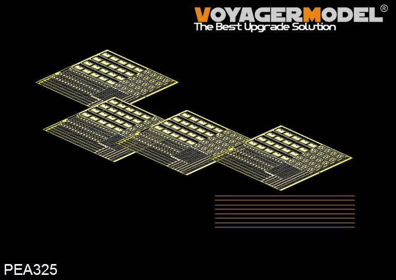 Voyager Model PEA325 WWI French Renault FT-17 Track Links (For MENG TS-008) 1/35 – immagine 2