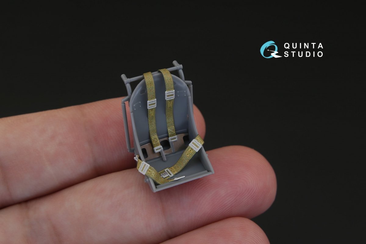 Quinta Studio QD32040 F4U-1A Corsair 3D-Printed &amp;amp; coloured Interior on decal paper (for Tamiya kit) 1/32 – zdjęcie 9