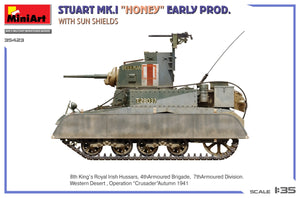 MiniArt 35423 Stuart Mk.I « Honey » Première production avec pare-soleil 1/35 – image 8