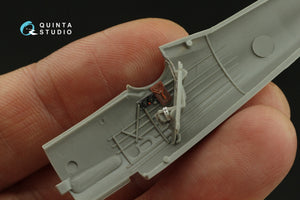 Intérieur coloré imprimé en 3D sur papier décalcomanie Quinta Studio QD72132 PZL P.7a (Arma Hobby) 1/72 – image 9