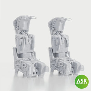 Art Scale Kit A32033 GRU-7A Ejection Seats for F-14A/B Late - with Seat Belts (2 pcs) rec. for Trumpeter 1/32