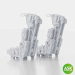 Art Scale Kit A32035 GRU-7A Ejection Seats for F-14A/B Early - with Seat Belts (2 pcs) rec. for Trumpeter 1/32 – Bild 2