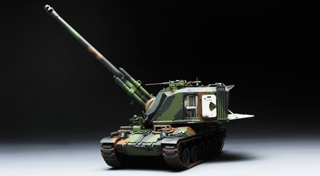 Maquette Meng TS-004 Obusier automoteur français AUF1 155 mm (1/35) – image 8