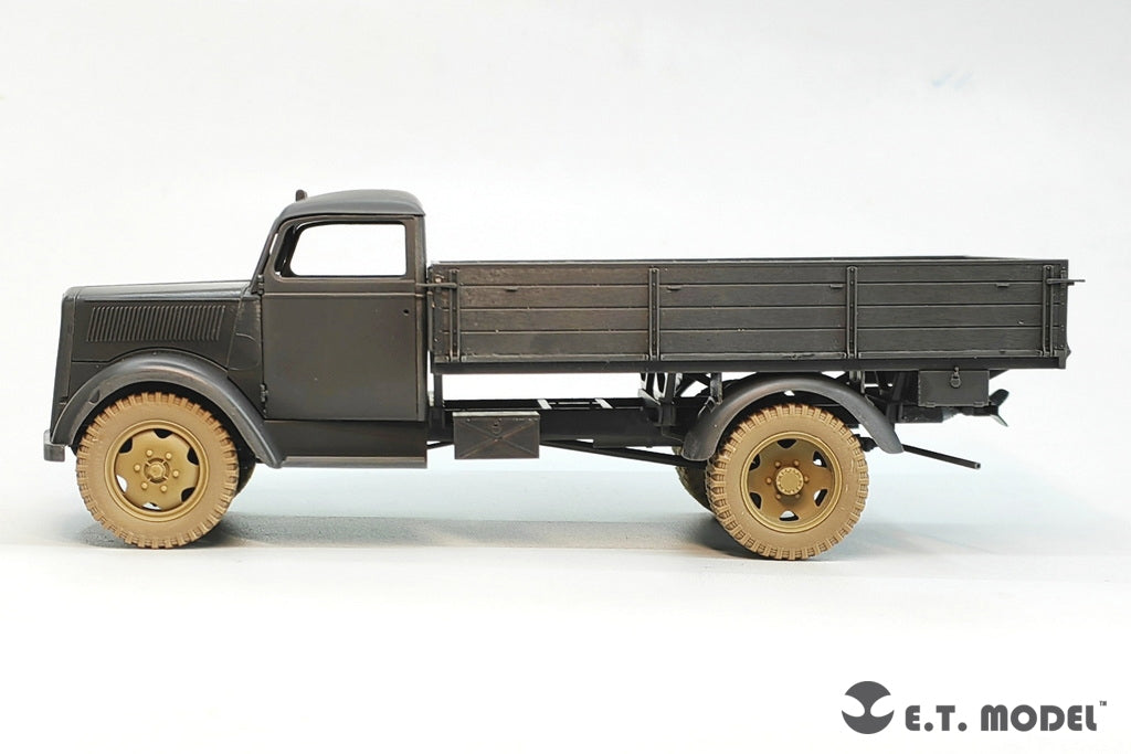 E.T. Model P35-169 WWII German 3t 4x2 Cargo Truck Sagged Wheels 1/35 – imagen 8