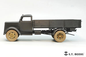 E.T. Model P35-169 WWII German 3t 4x2 Cargo Truck Sagged Wheels 1/35 – imagen 8