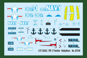 Hobby Boss 87248 Grumann F9F-2 Panther 1/72 – zdjęcie 2