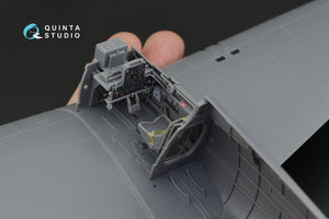 Quinta Studio QD32132 P-40B 3D-Printed &amp;amp; coloured Interior on decal paper (GWH) 1/32 – imagen 8