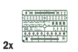 Italeri 6751 Semovente M43 da 105/25 Bassotto 1/35 – immagine 12