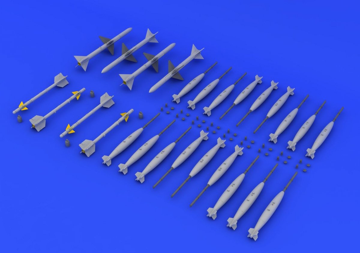 Eduard 672089 F-4 armament 1/72