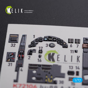 KELIK K72106 Ju-88 A-1 interior 3D decals for Revell kit 1/72 – immagine 5