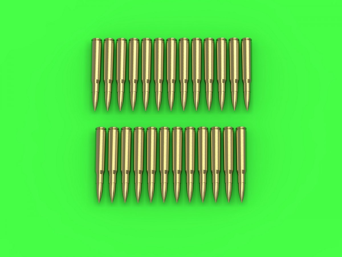 Master GM-35-023 M1919 Browning calibre .30 (7,62 mm) - cartouches (25 pièces) 1/35 – image 3