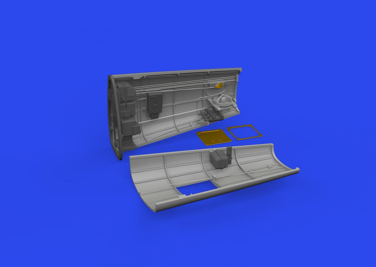 Eduard 648961 Bf 109K-4 radio compartment PRINT EDUARD 1/48 – immagine 4