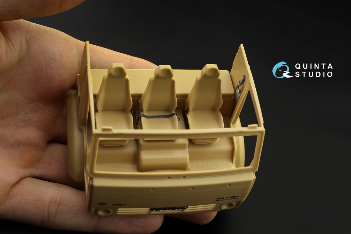 Quinta Studio QR35005 Kamaz trucks safety belts 3D-Printed &amp;amp; coloured on decal paper (all kits) 1/35 – zdjęcie 6