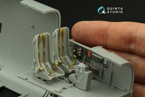 Quinta Studio QD32204 B-25J Mitchell Gun nose 3D-Printed &amp;amp; coloured Interior on decal paper (HK models) 1/32 – immagine 10