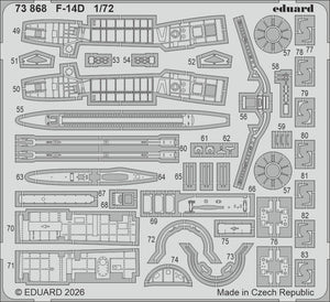 Eduard BIG72193 F-14D for Tamiya 1/72 – immagine 4