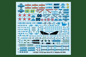 Hobby Boss 85818 F/A-18E Super Hornet VFC-12 1/48 – image 4