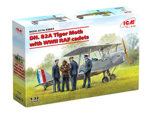 ICM 32037 DH. 82A Tiger Moth with WWII RAF cadets 1/32 – immagine 2