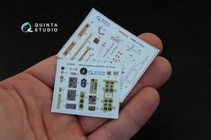 Quinta Studio QD32025 A6M2b (Nakajima prod.) 3D-Printed &amp;amp; coloured Interior on decal paper (for Tamiya kit) 1/32 – immagine 2